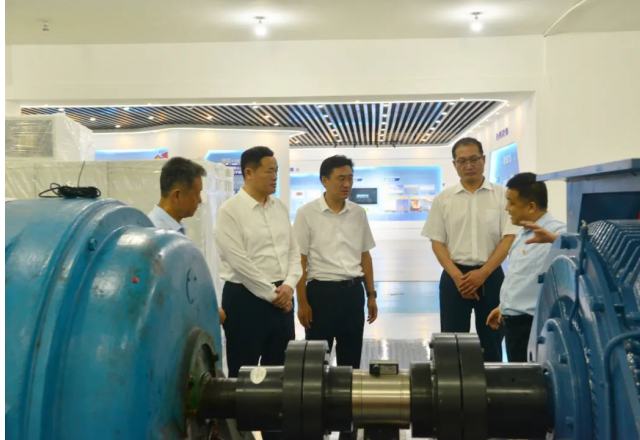 電力集團黨委書(shū)記、董事長(cháng)李偉到新風(fēng)光調研